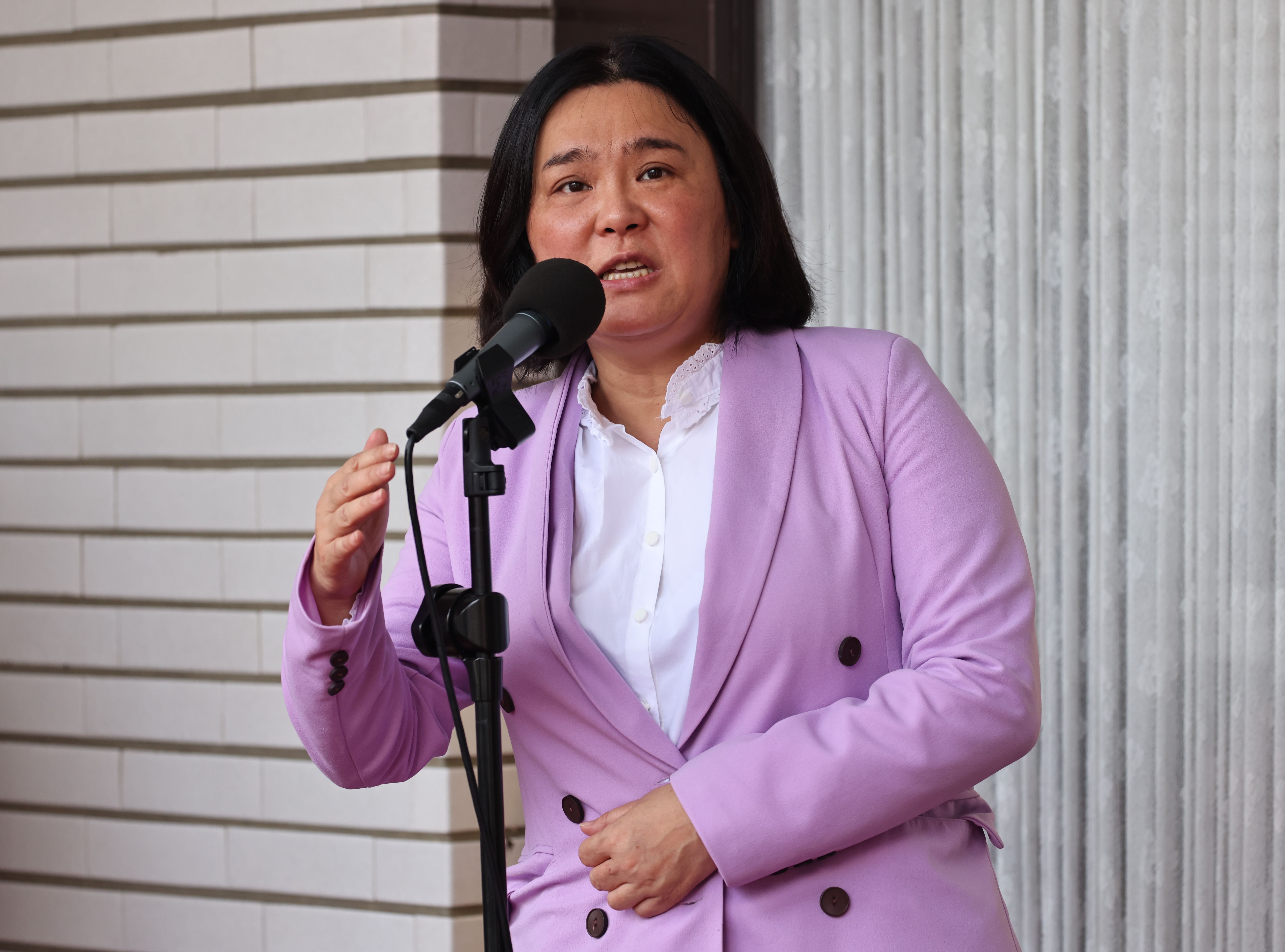 國民黨立委陳玉珍去年提出《離島建設條例》部分條文修正草案,被綠營質疑是助中國洗產地。資料照片/林啟弘攝