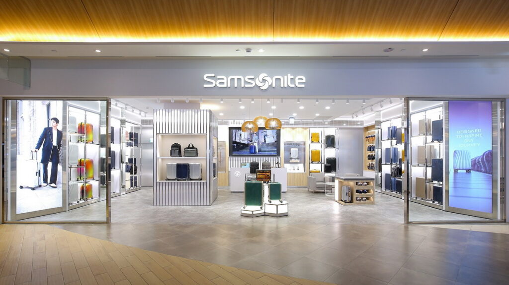Samsonite南港lalaport全新概念店