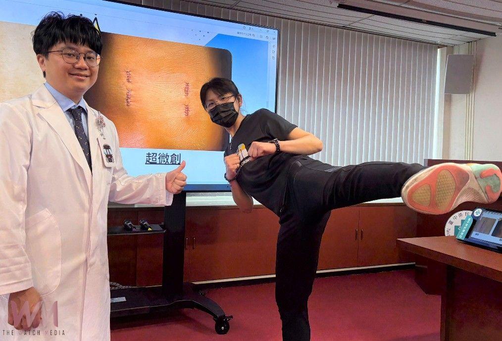 迅速擺脫疼痛束縛!超微創內視鏡融合手術救脊椎 跆拳教練再展踢腿美技 - https://www.watchmedia01.com