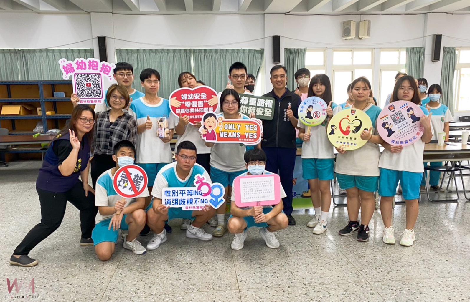 體驗警察日常辛勞 北港高中師生參訪北港警分局 - https://www.watchmedia01.com