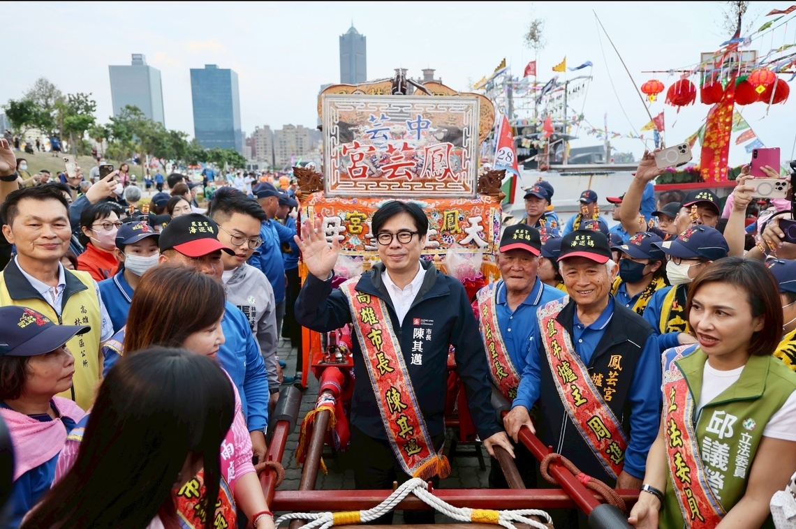 漾新聞|海巡媽駐港發壓轎金　陳其邁稱媽祖是宗教泰勒絲