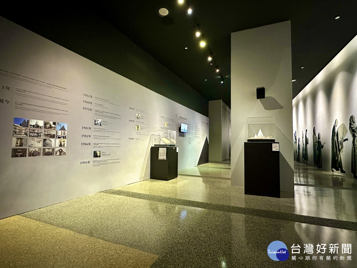 《宗教建築之美:菁寮聖十字架天主堂》特展,以「人們因此而有盼望」為主題。