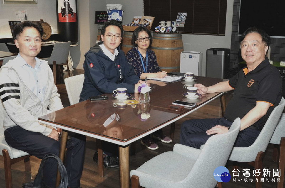 ▲為因應美對等關稅影響，高市府拜會四大公協會加速資源對接。