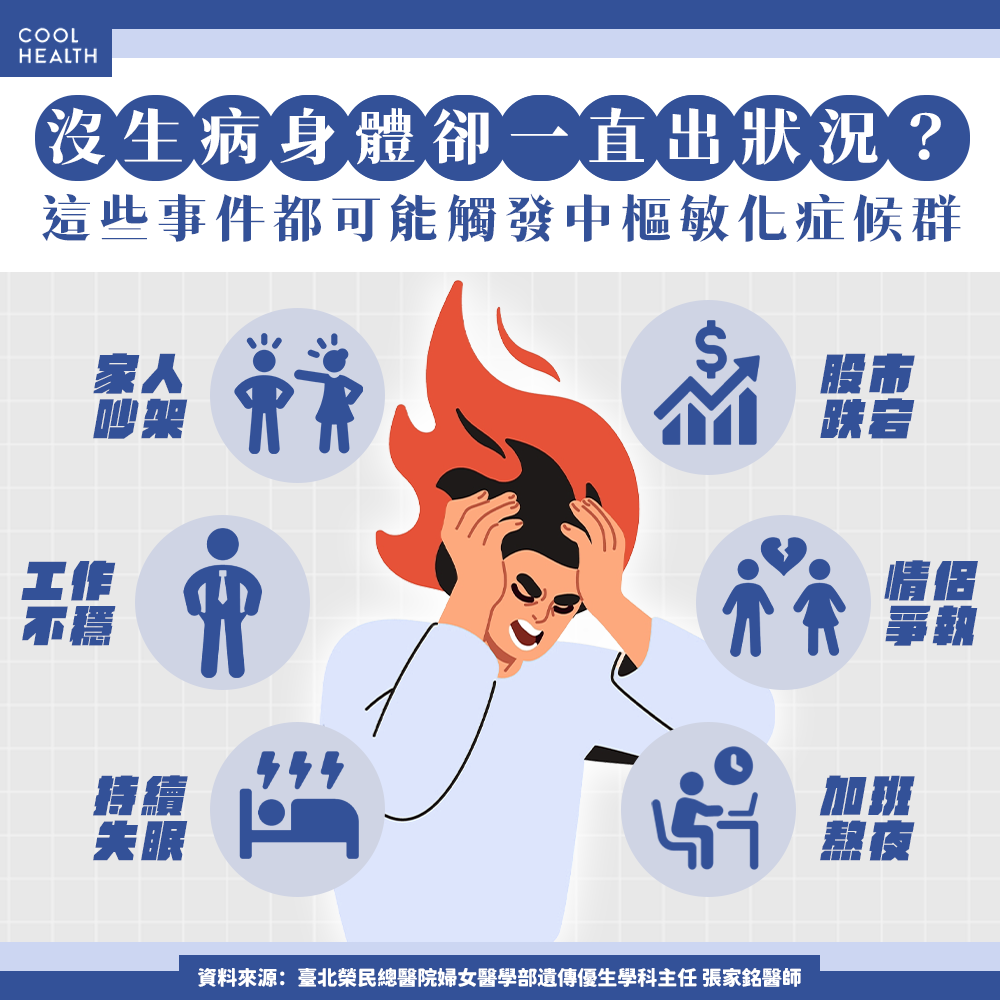 沒生病身體卻一直出狀況？ 別讓大腦習慣進入「戰鬥模式」 