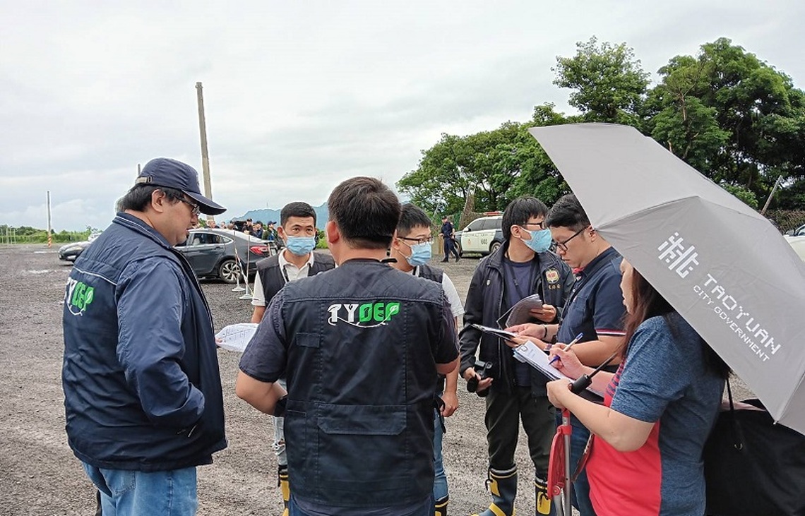 桃園「檢調警環」聯盟通力合作 共同偵破非法棄置回填廢棄物案