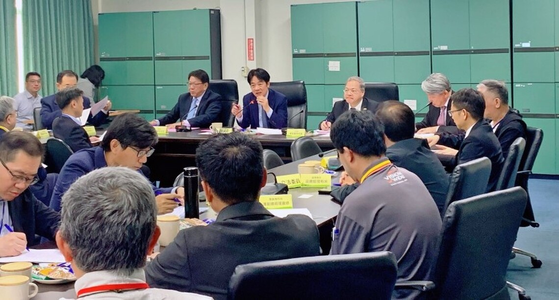 賴清德產業傾聽之旅率隊前進臺中 全力協助產業應對美關稅衝擊