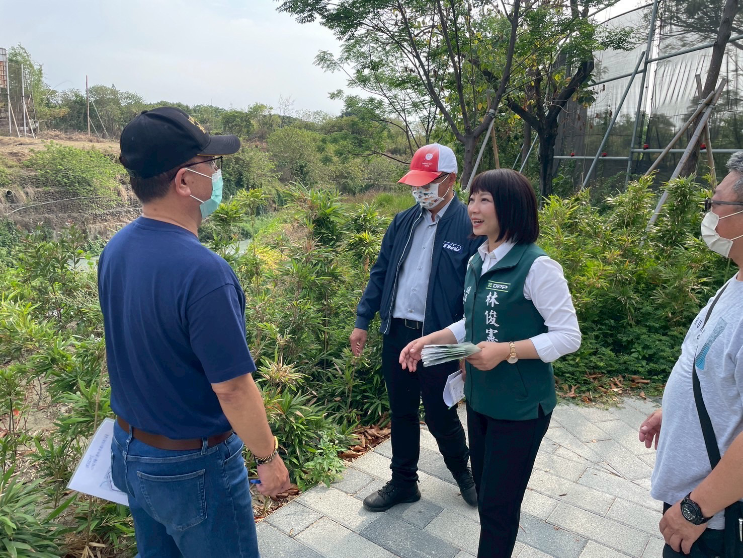 哈赫拿爾森林公園動線未臻完善 蔡筱薇籲低度開發讓2區步道相連