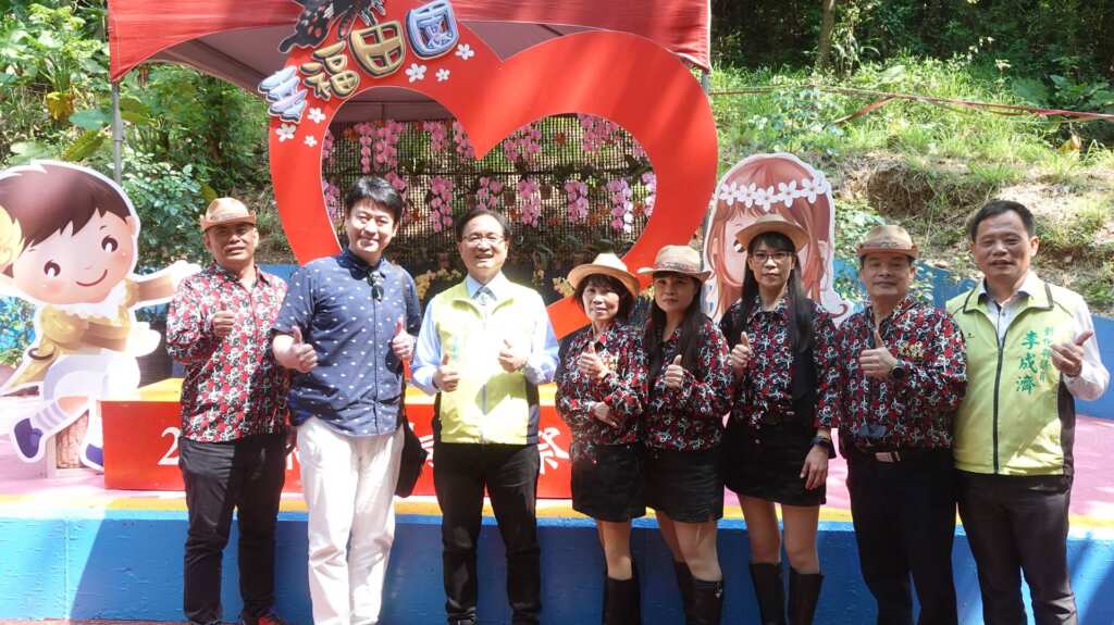 ▲林世賢市長邀請全國各地民眾，到彰化市福田賞桐生態園區一遊，保證會有一段美好又詩情畫意的回憶。（記者林明佑攝）