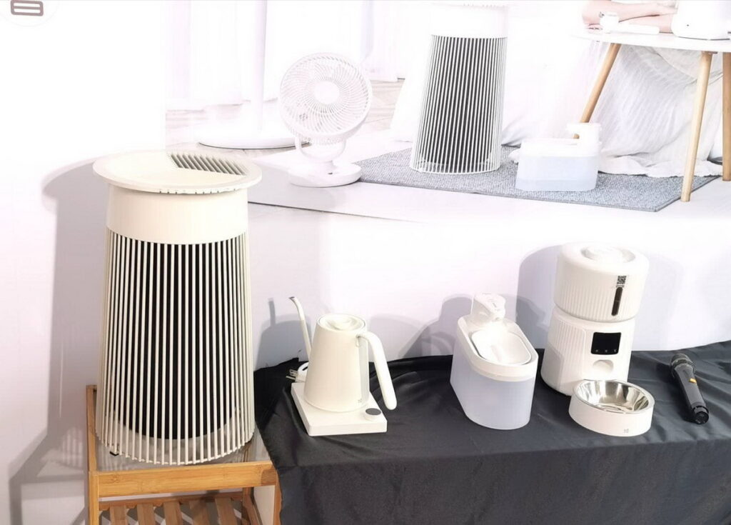 現場情境展示產品。