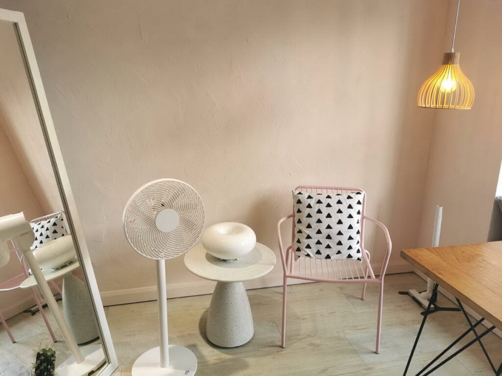 現場情境展示產品。