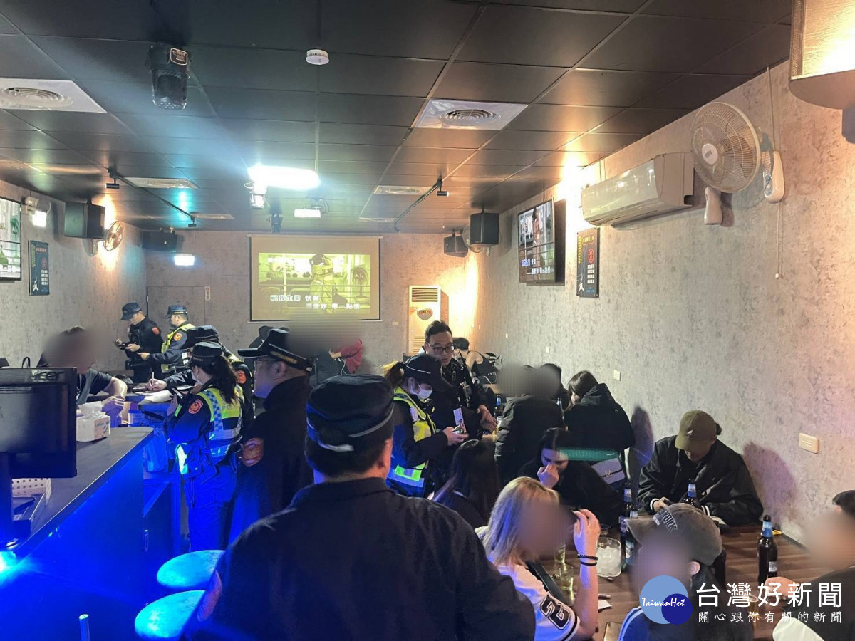 警方持續執行雷霆除暴，掃蕩幫派淨化轄區治安。