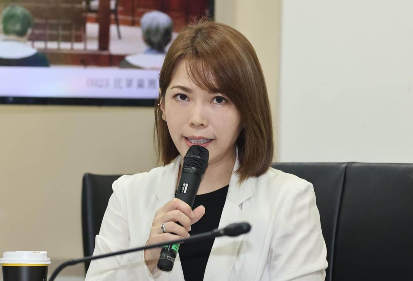 陳智菡12日表示,總統兼民進黨主席賴清德應出面說明民進黨共諜案。資料照片/林啟弘攝