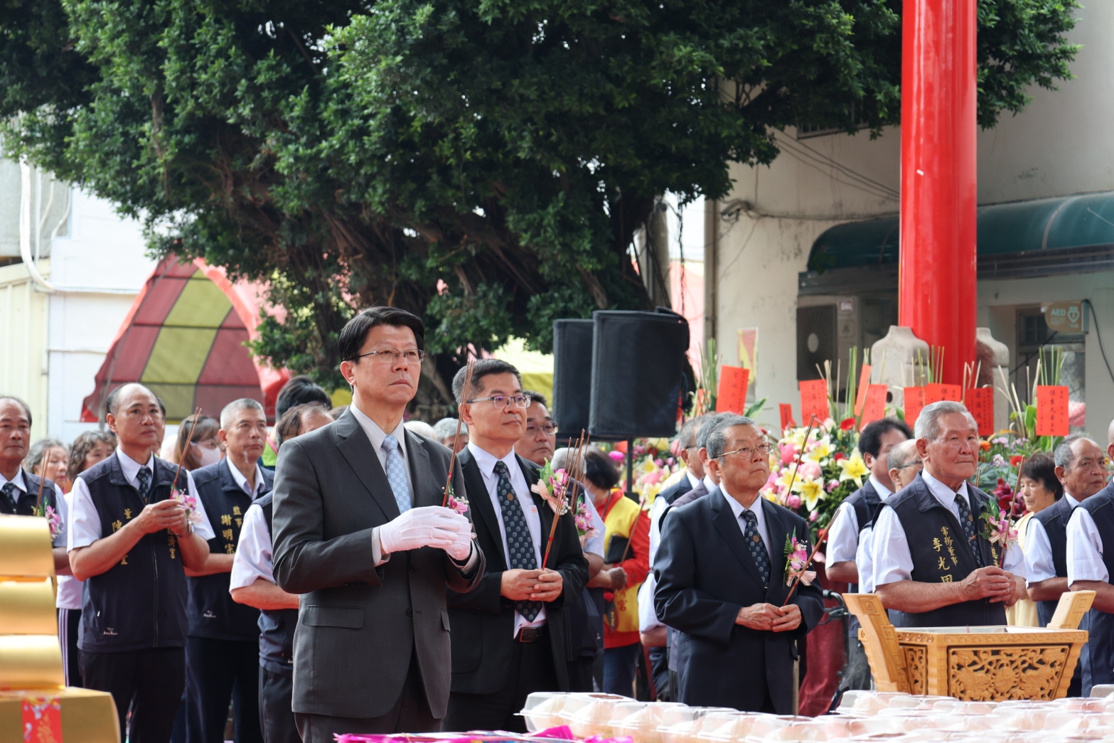 學甲慈濟宮舉辦保生大帝1047聖誕千秋祝壽邀學甲13庄國小學生藝陣表演