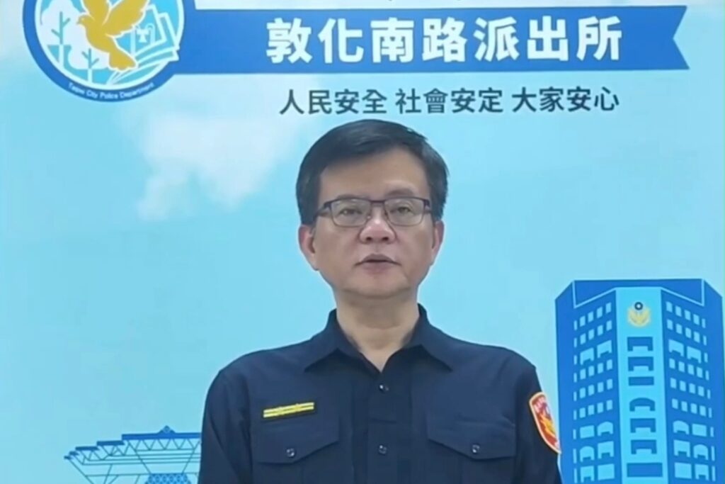 日籍觀光客流連臺北東區塗鴉  大安警直搗下榻旅館查緝到案