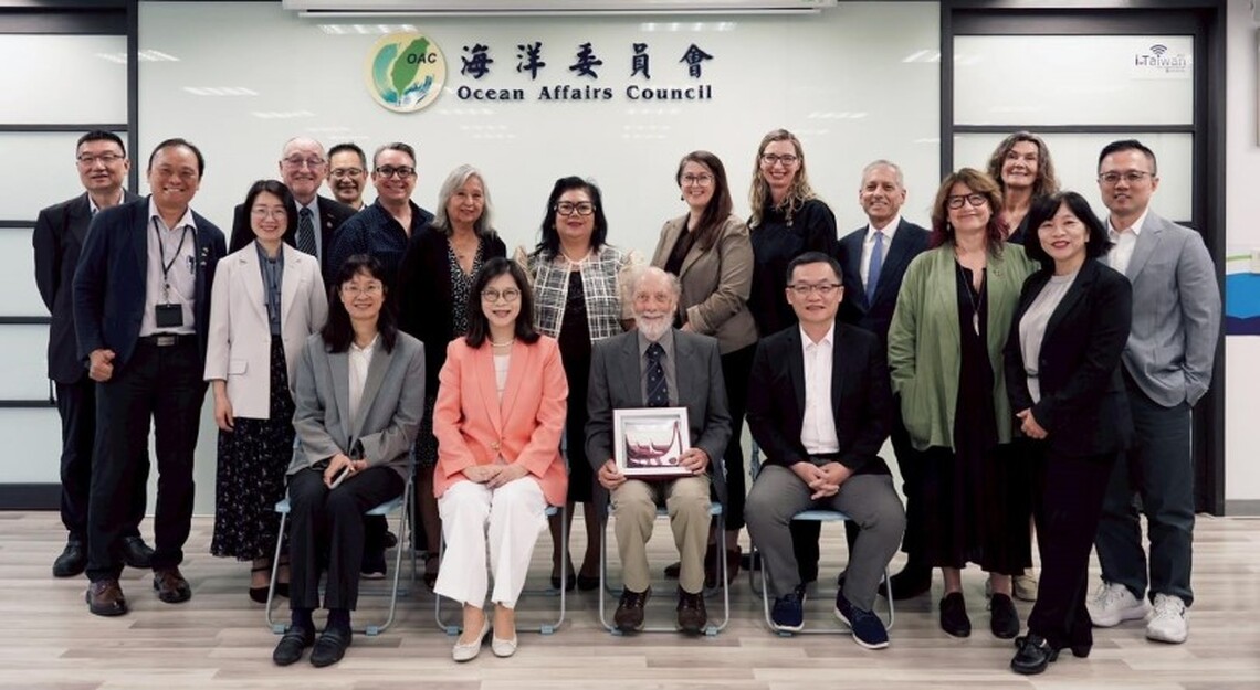 管碧玲接見國際海洋教育網絡訪團 籲各國重視海洋素養與文化傳承