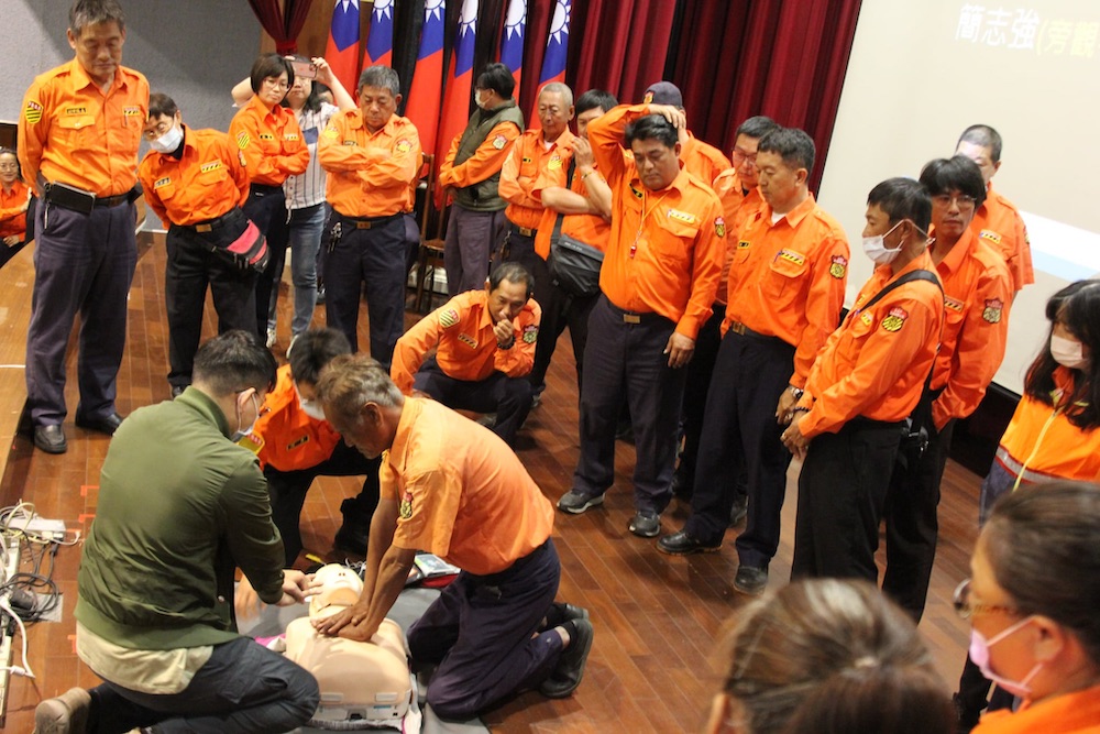 嘉義市警察局打造81義交，變身成為基層防災新力量。（圖/嘉義市警察局提供）