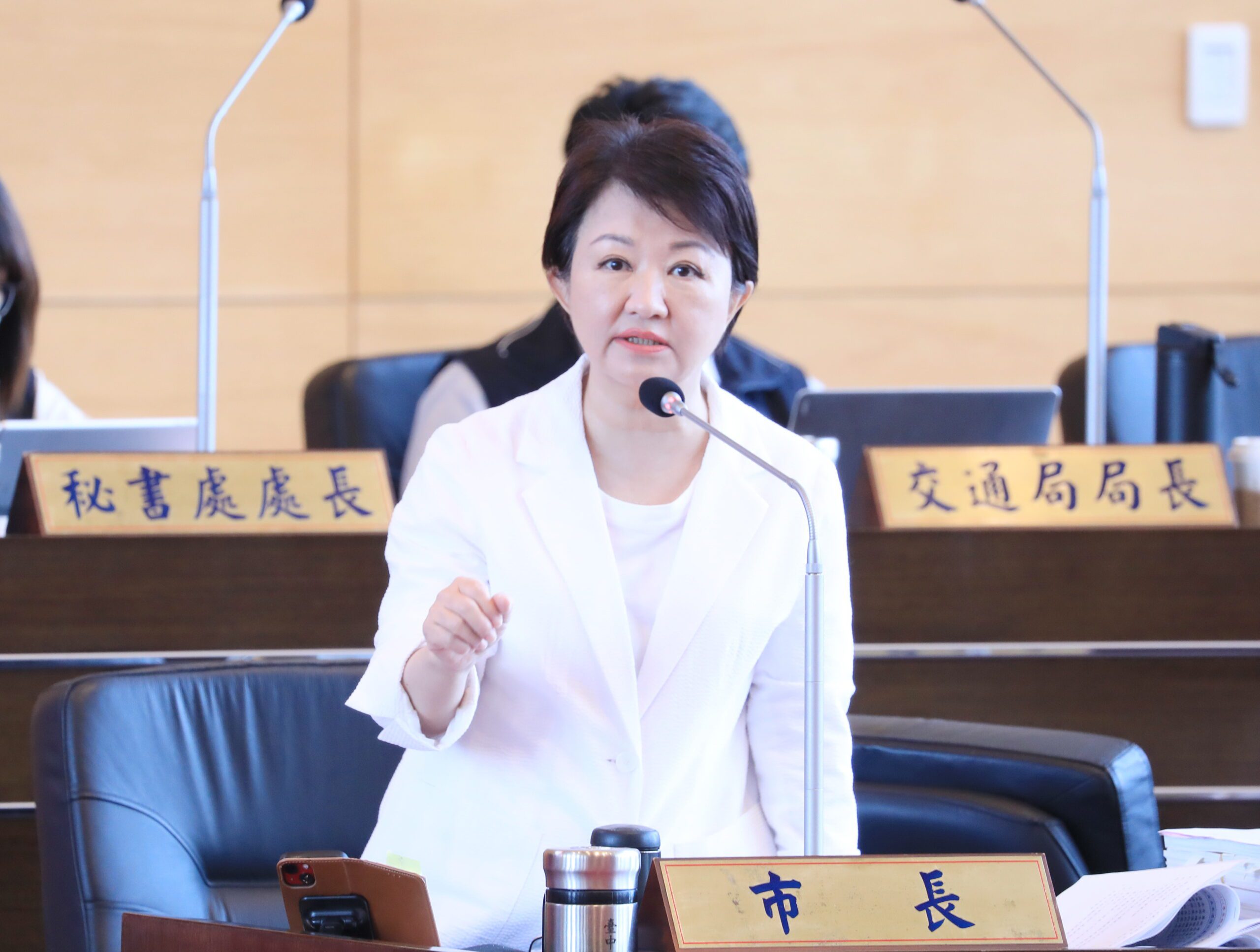 面對物價上漲挑戰　盧秀燕：公共建設不延誤、穩健推動