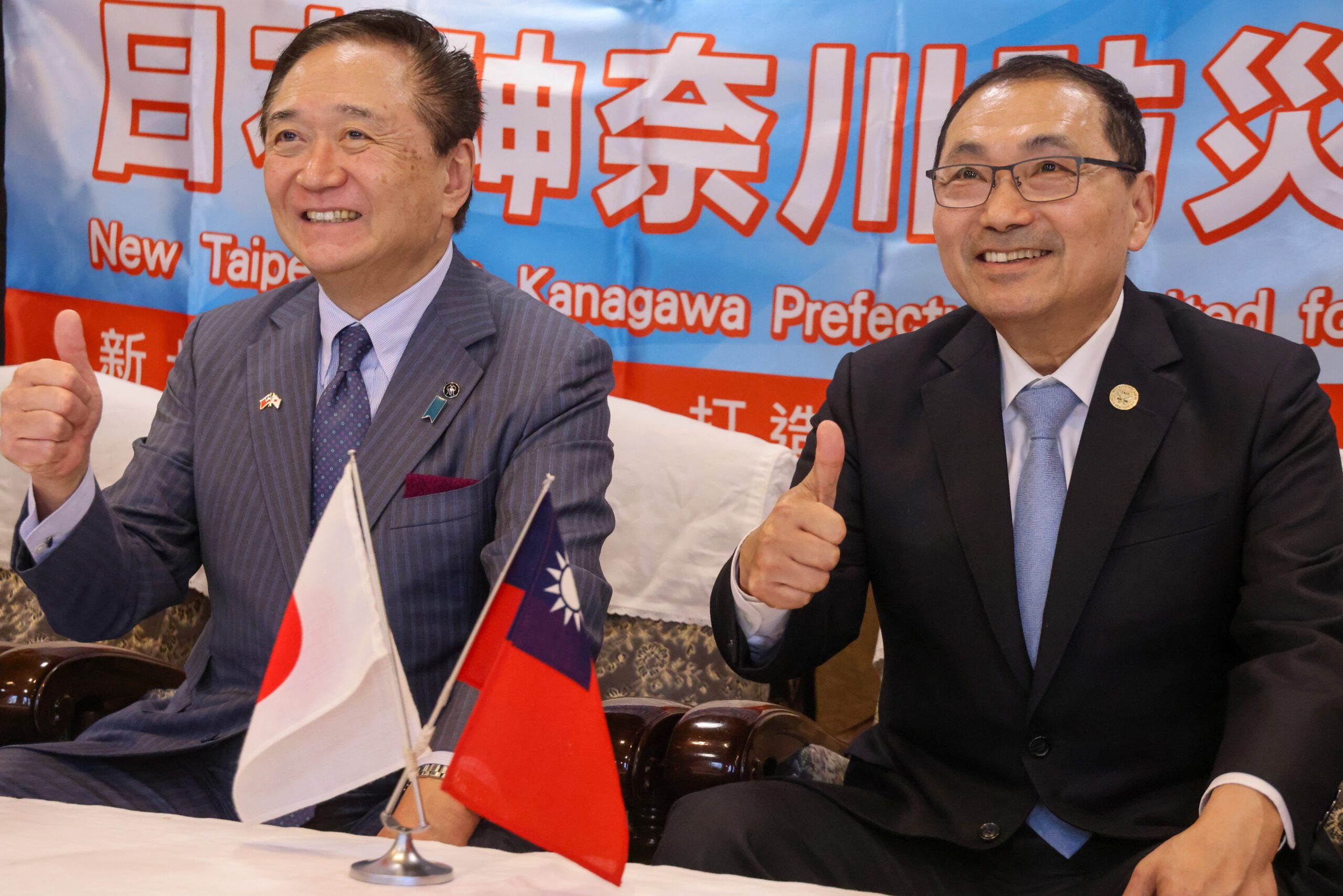 侯友宜赴日推城市外交　邀神奈川來新北「談防災、打棒球」