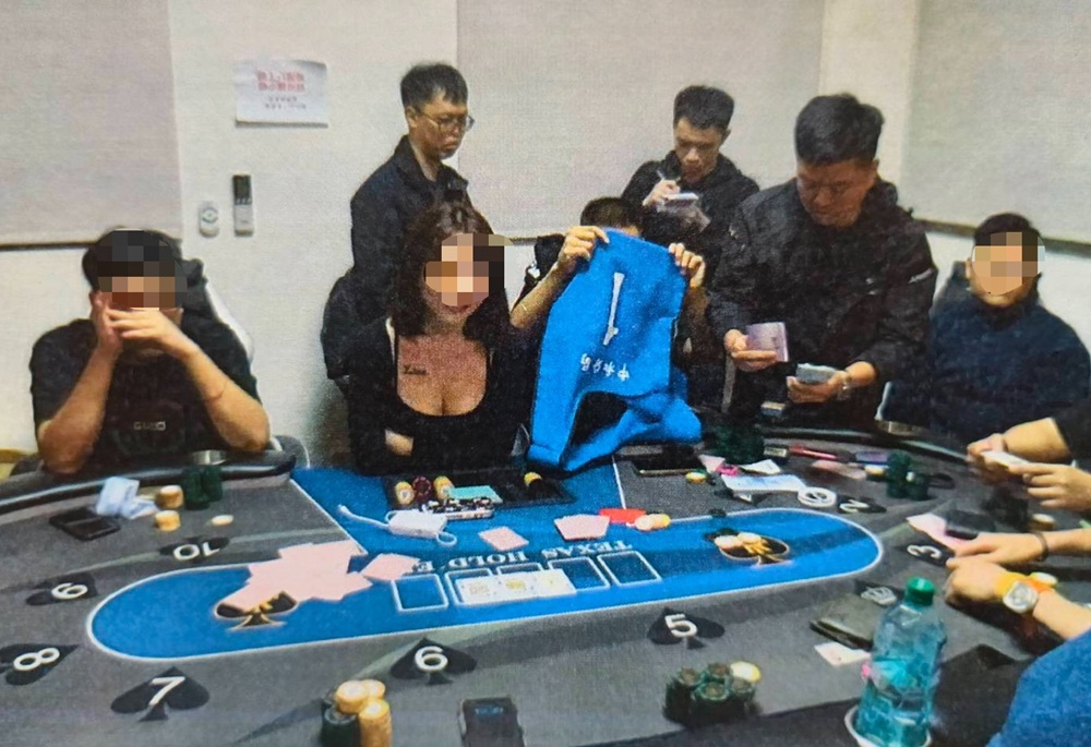 妙齡女荷官噱頭 警衝豪宅查賭樂天女孩緋聞對象在列 229 248250414a09