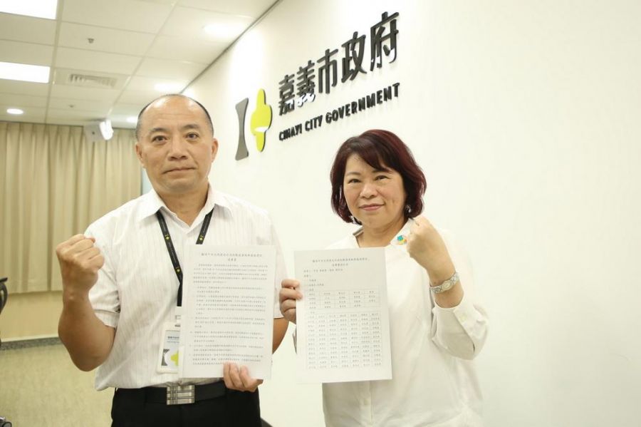 黃敏惠市長領軍北上爭取嘉義輕軌 短短2天21議員、84里長連署齊聲力挺