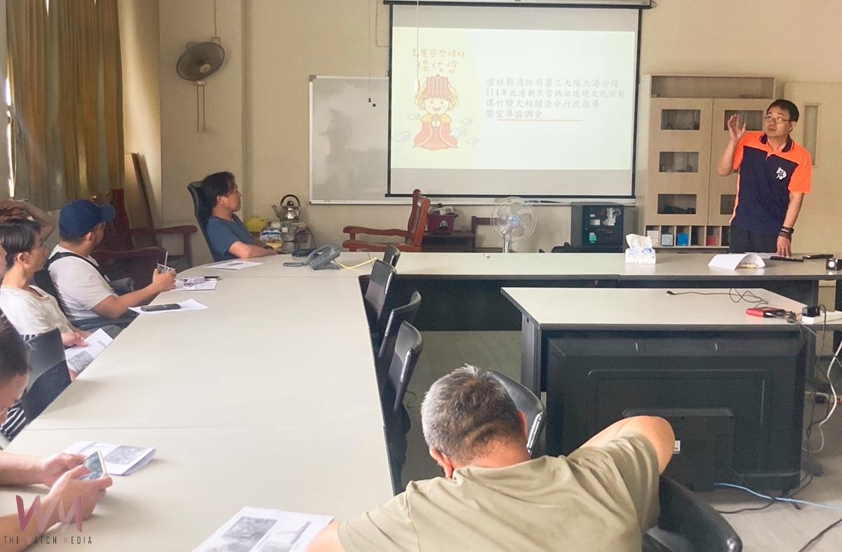 維護媽祖遶境安全秩序 北港警消邀負責人簽訂約制書 - https://www.watchmedia01.com