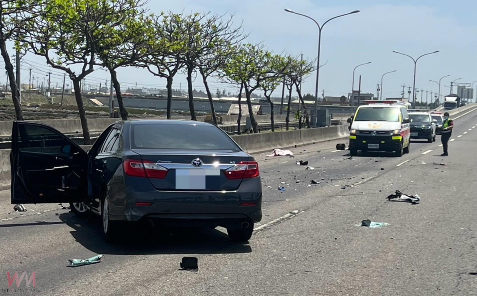 (有影片)/快速道路黃牌重機逆向撞小客車 騎士不治 北港警方籲守法行駛 - https://www.watchmedia01.com