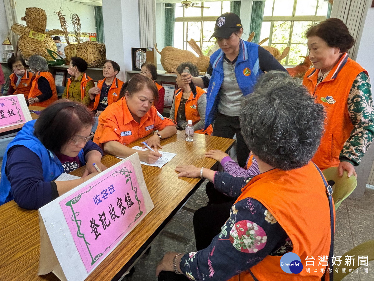 實作演練中各步驟都不能出錯。(農村水保署提供)