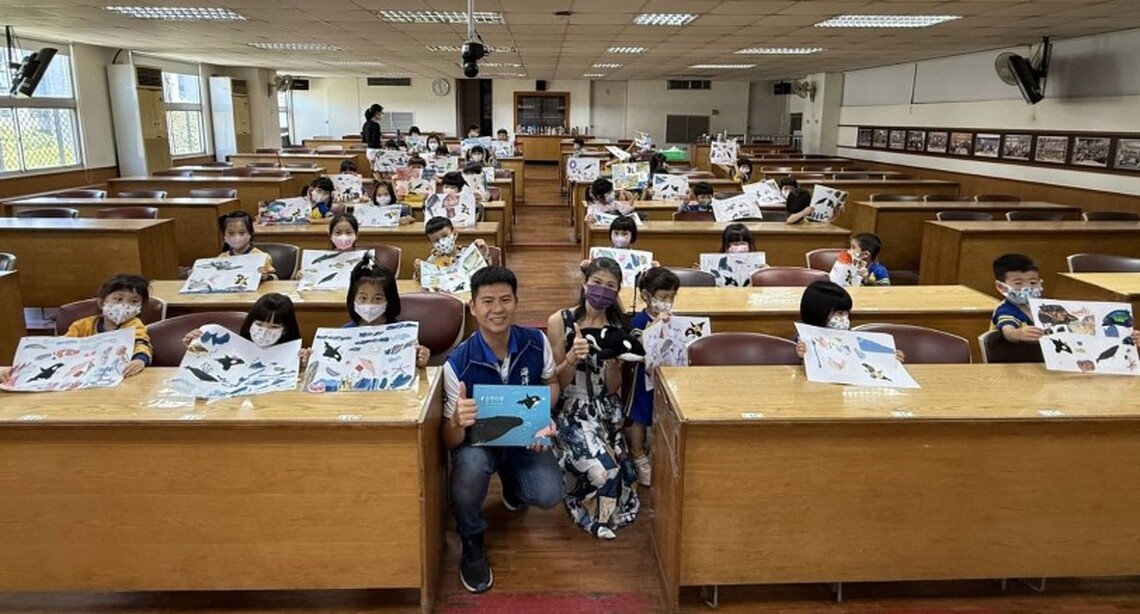 《臺灣鯨讚》護海洋 海保署攜手教師傳愛百校