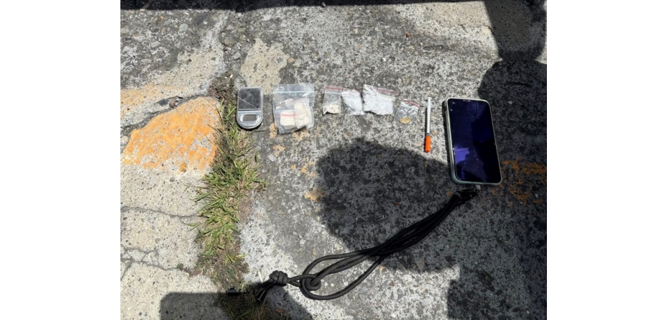 草屯上林派出所警破獲攜毒又變照車牌