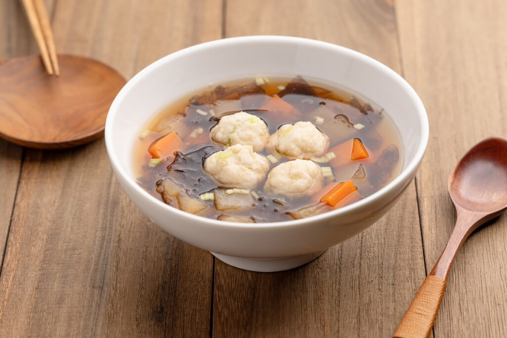 紫菜海鮮丸子湯