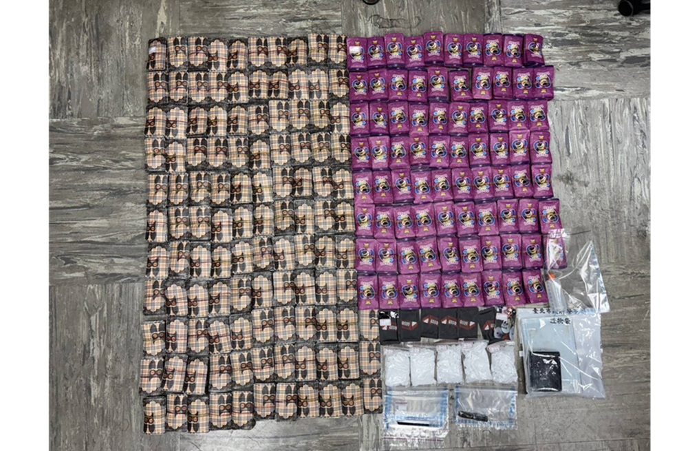 掃蕩社區毒窟 大安警分局3個月緝獲32公斤毒品 230 cnews204250415a01
