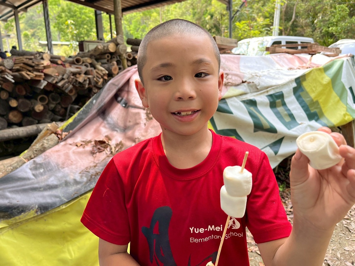免去紙筆測驗 月美國小期中考上山去!登山生火學生活技能