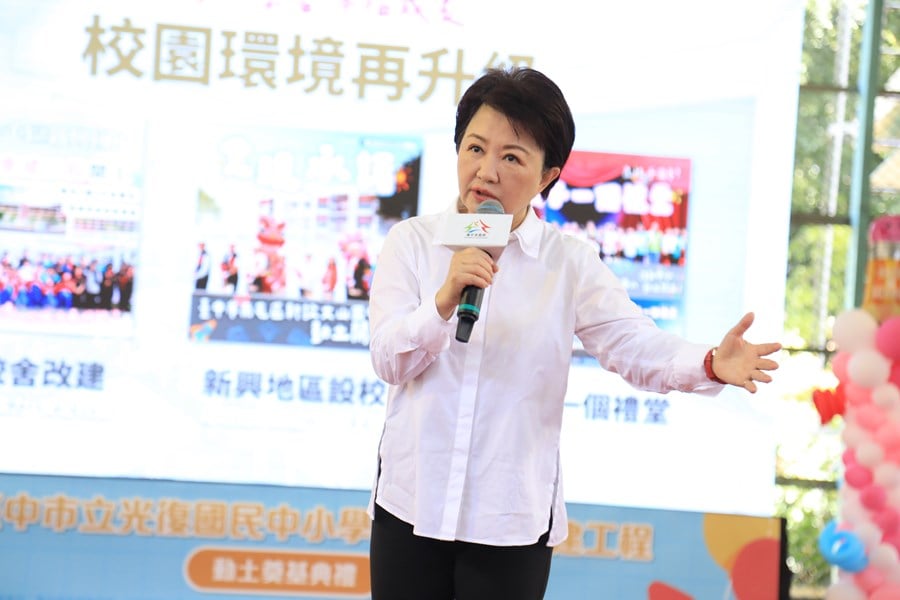 對罷免連署中涉嫌不實與死亡連署,台中市長盧秀燕認為,發起人很難查證資料真實性,以此重辦是打壓民主。台中市府提供