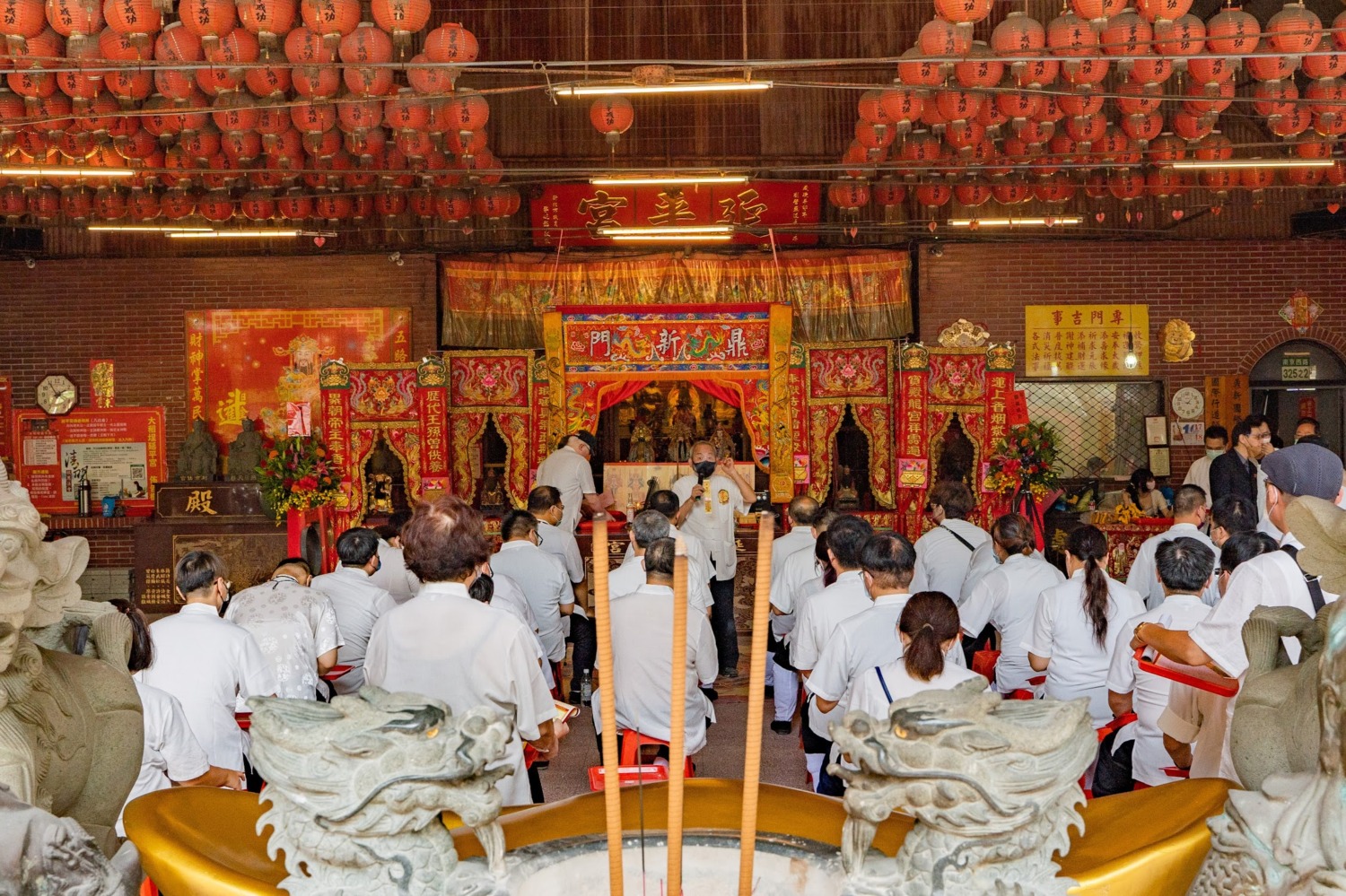 劉厝派鼎新門自1644年自福建渡海來台滿380周年。(圖/劉厝派鼎新門提供)