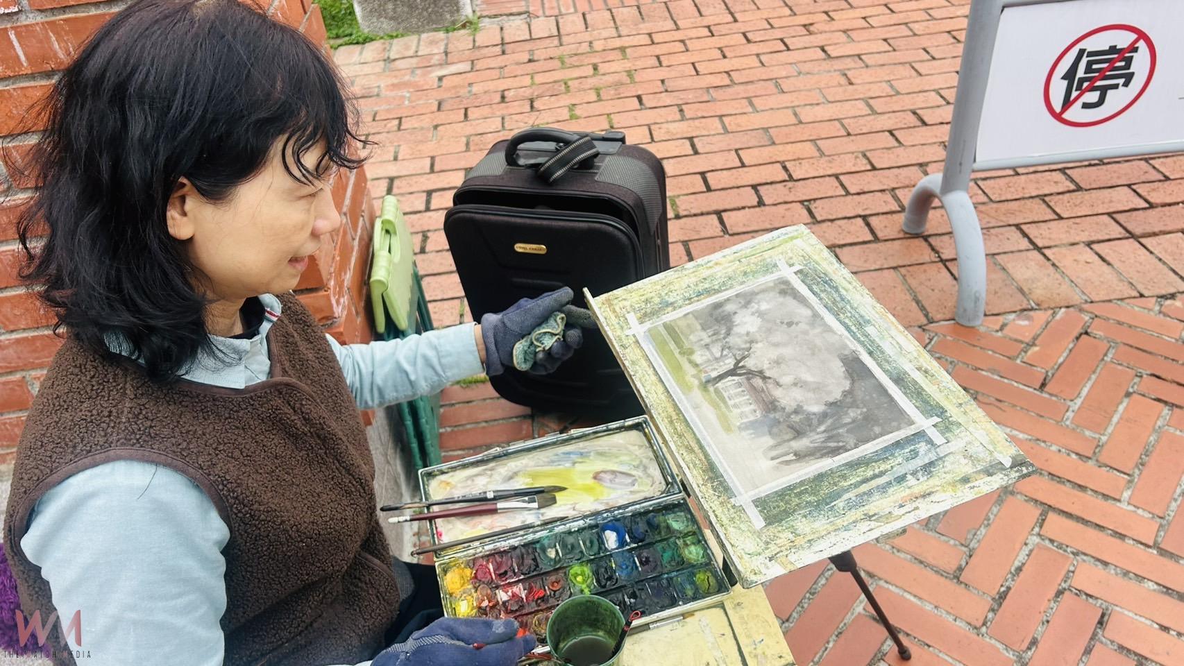 創會以來鍾愛寫生愛台灣 彰化縣卦山畫會春末活動增添八卦山美色 - https://www.watchmedia01.com