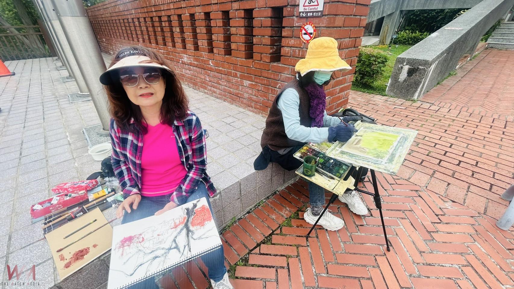 創會以來鍾愛寫生愛台灣 彰化縣卦山畫會春末活動增添八卦山美色 - https://www.watchmedia01.com