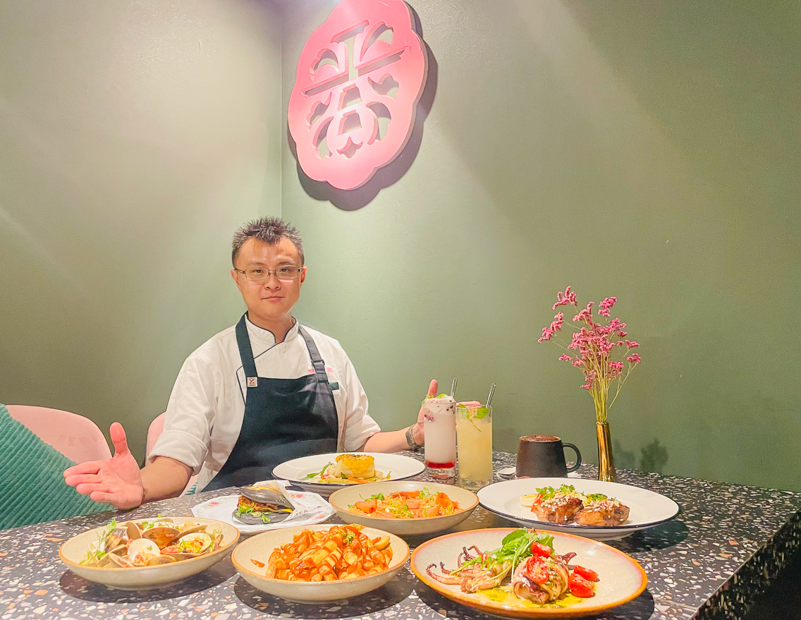 ▲蘼樂主廚 Pan以法式料理為底蘊,融入台灣在地的風土滋味,選用四時旬食,揉合西式技法與情感,把每一道菜,都當作一幅畫、一段風景,細膩呈現於餐桌之上。(圖/蘼樂餐酒提供)