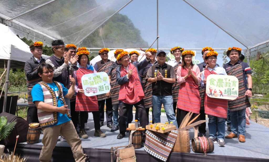 ▲2025新竹食農好好玩啟動儀式記者會，邀請民眾報名參加，一起「享在地、食當季」。（新竹縣農業處提供））