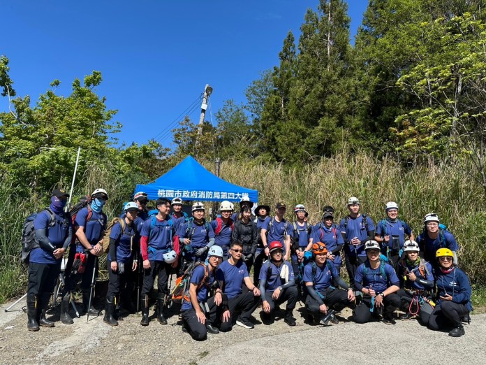 桃消第四大隊前進塔曼山 強化山域救援SOP 60 S 589422611 0