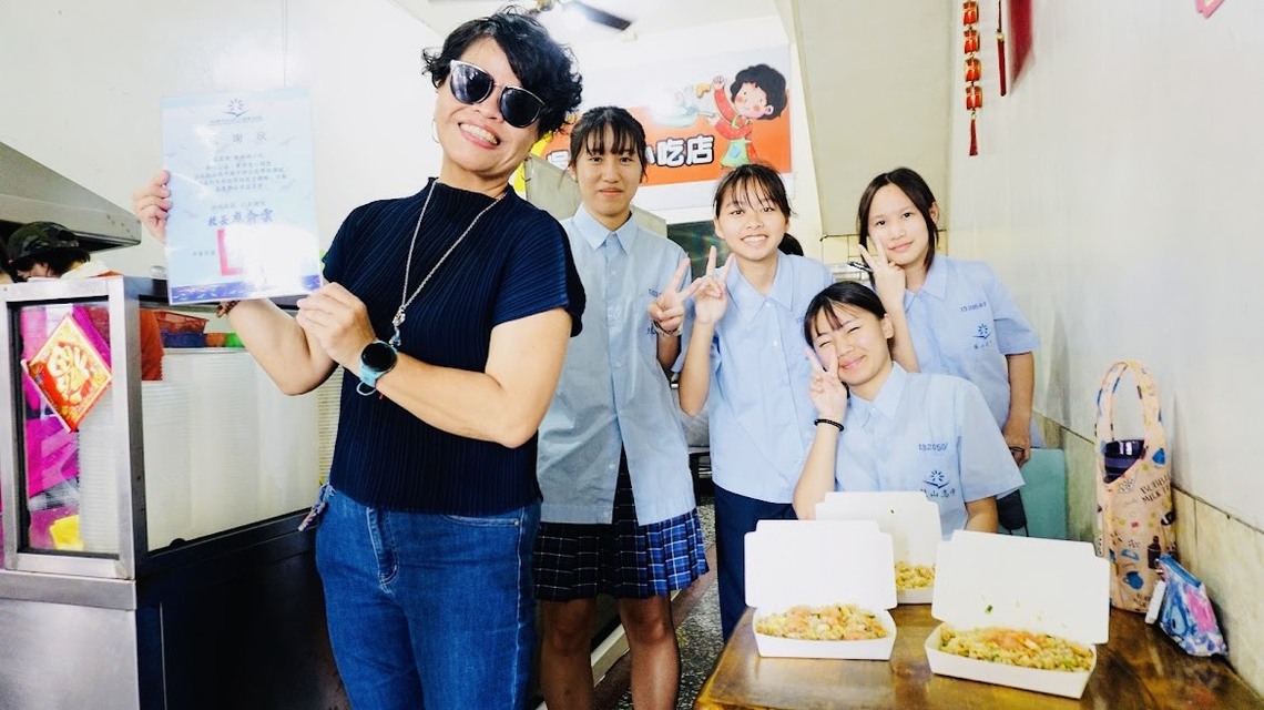 漾新聞|五感上街尋味道！鼓山國中生變身美食小旅行家