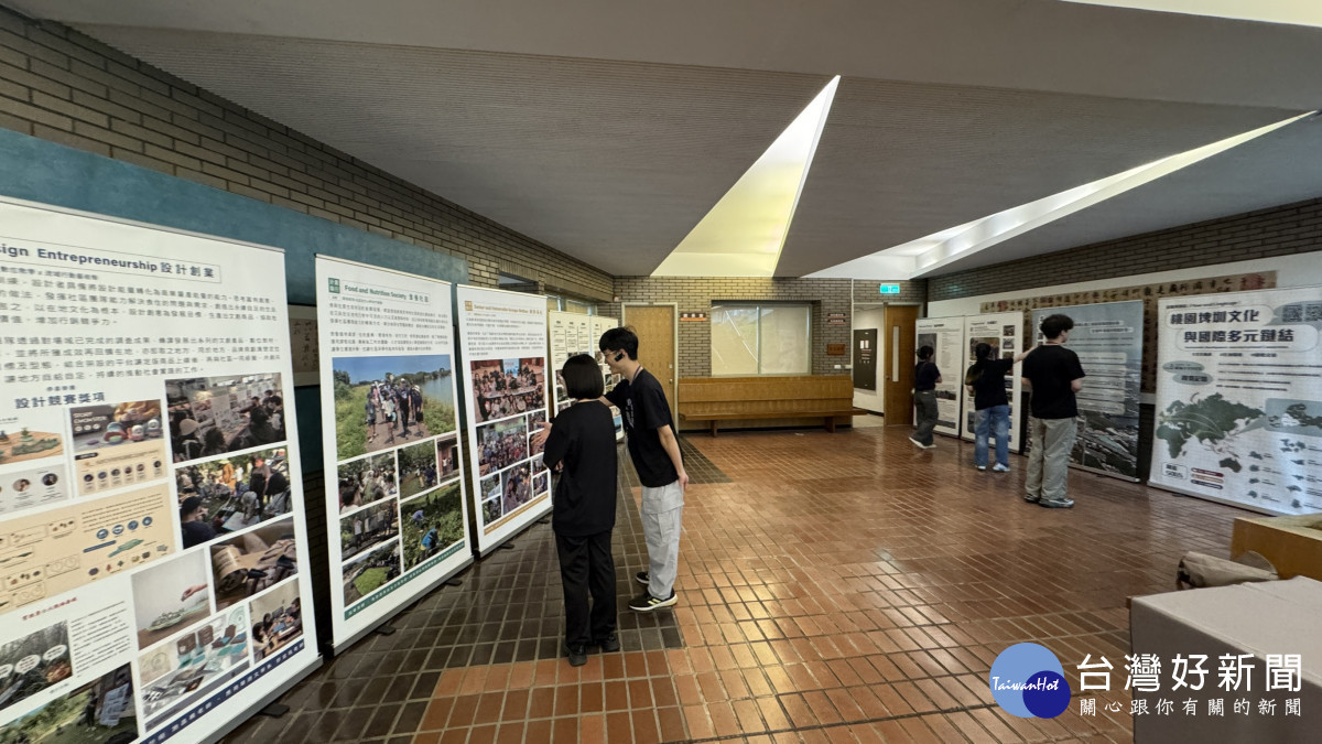 現場同步展出中原大學USR成果,為70週年校慶系列重點活動之一。