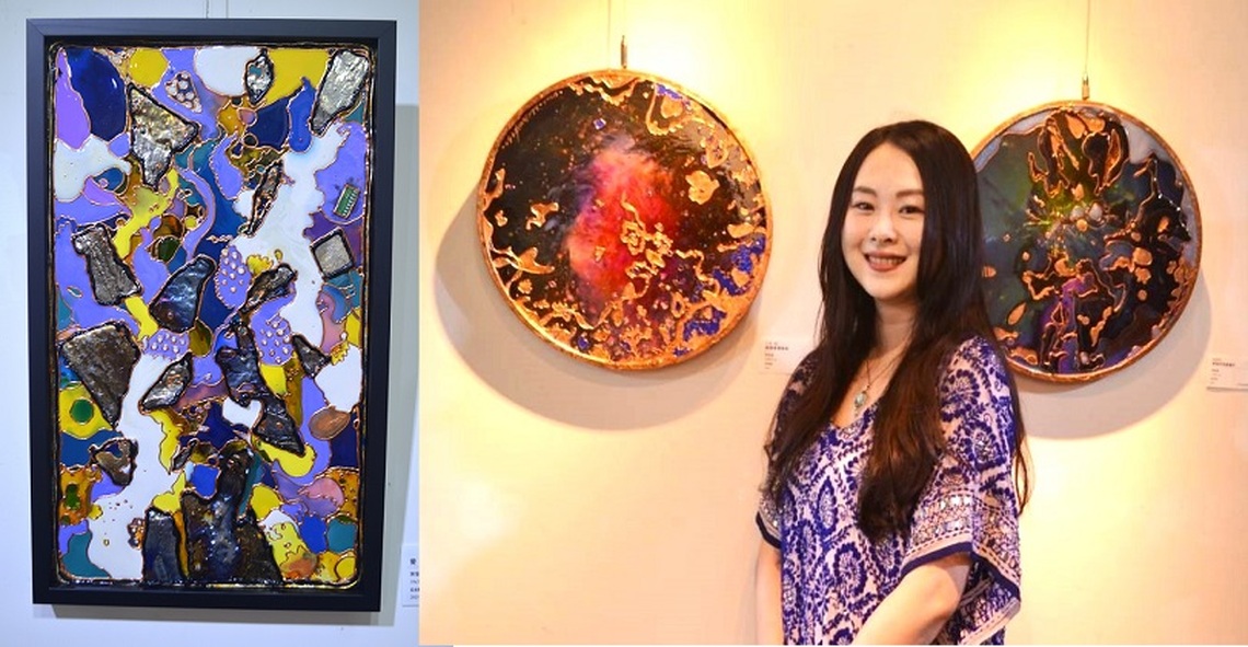 《謎樣的藍色》雙人展開展 濱村裕二與聖萱共創心靈與自然的幻境