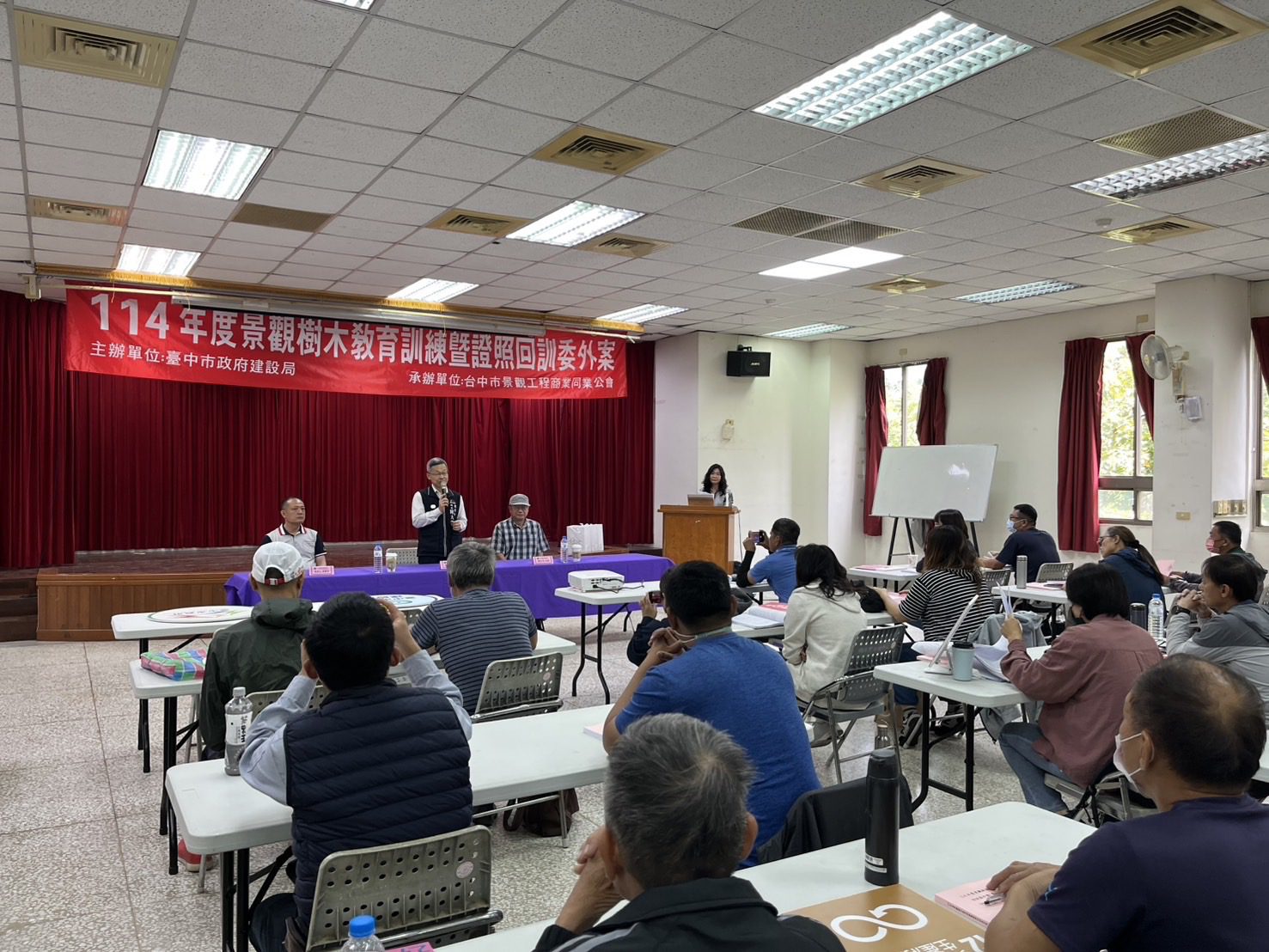 台中辦樹木健康與風險評估研習　培育專業人力打造友善綠城市