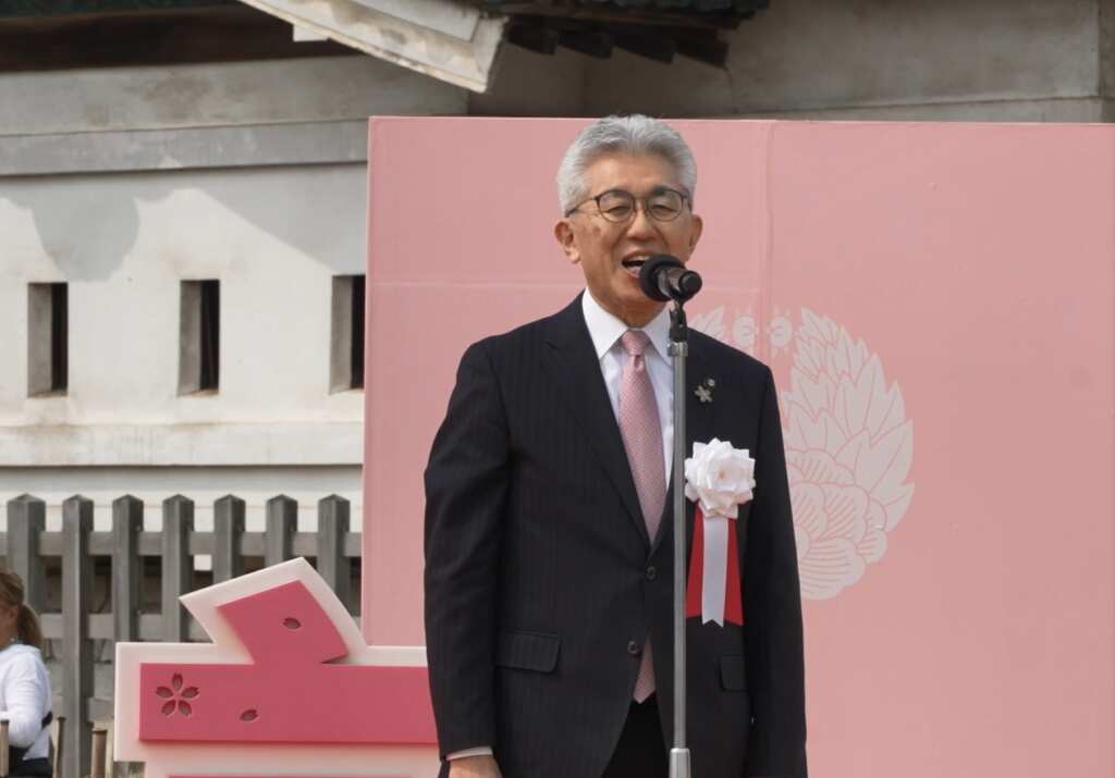 弘前櫻田宏市長致詞