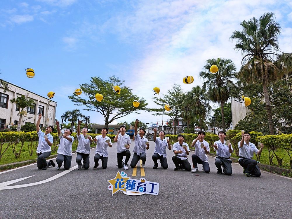 《圖說》每位同學對於台電工作的新挑戰都蓄勢待發,充滿期待。〈花工提供〉