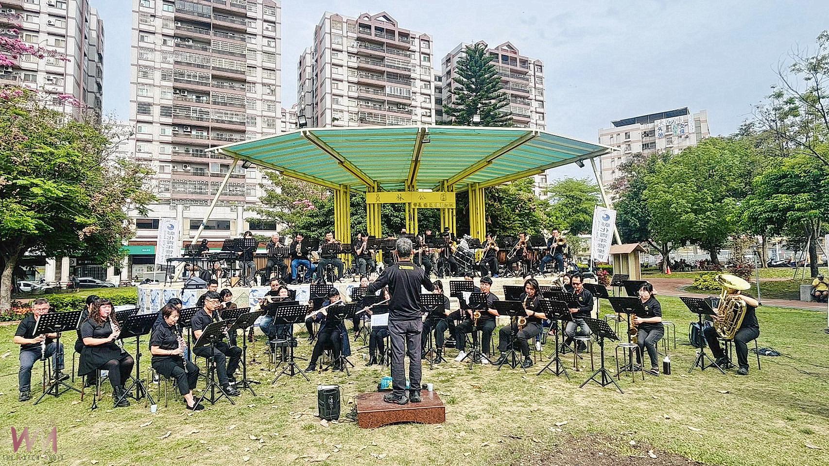 彰化青年管樂團新年度員林公園公演 吹出海洋環保的音符 - https://www.watchmedia01.com