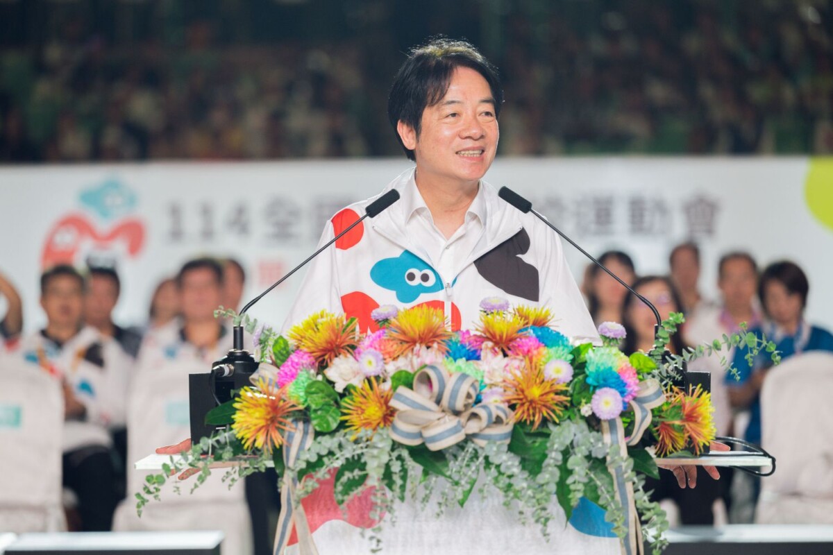 ▲總統賴清德親自出席開幕典禮，也在致詞中兩度感謝台南市政府用心籌備。（圖／台南市政府提供）