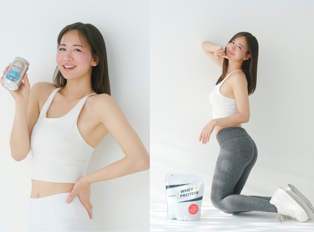 宮河麻耶運動後的健康補給都交給BeRule!(圖/BeRule 提供)