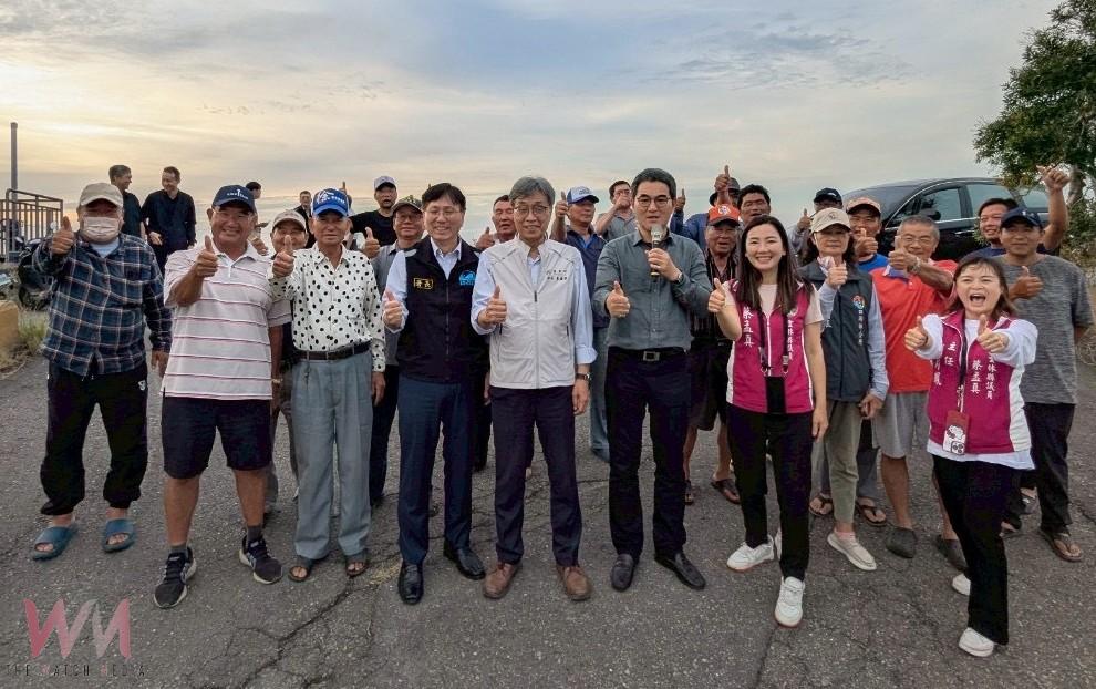 劉建國邀農業部長實勘口湖養殖區 爭取5千萬元改善排水與護岸設施 - https://www.watchmedia01.com