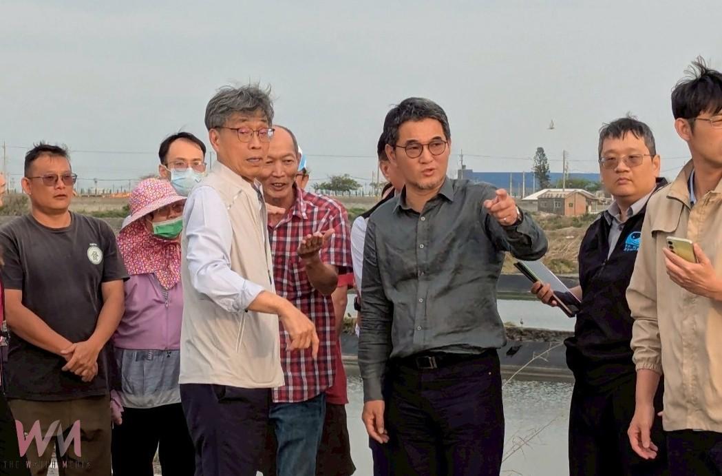 劉建國邀農業部長實勘口湖養殖區 爭取5千萬元改善排水與護岸設施 - https://www.watchmedia01.com